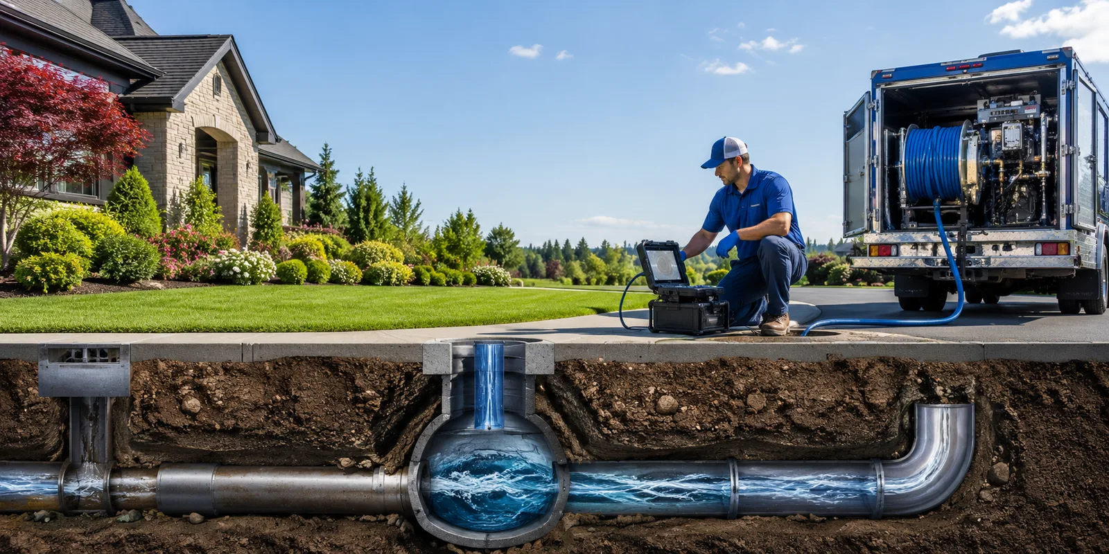 Drainage restoration information for Delmont, PA